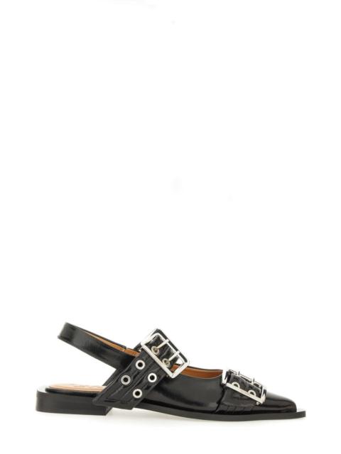 GANNI Ganni Women Ballerina Con Fibbia