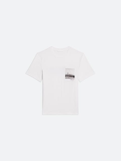 Helmut Lang SKYLINE POSTCARD TEE