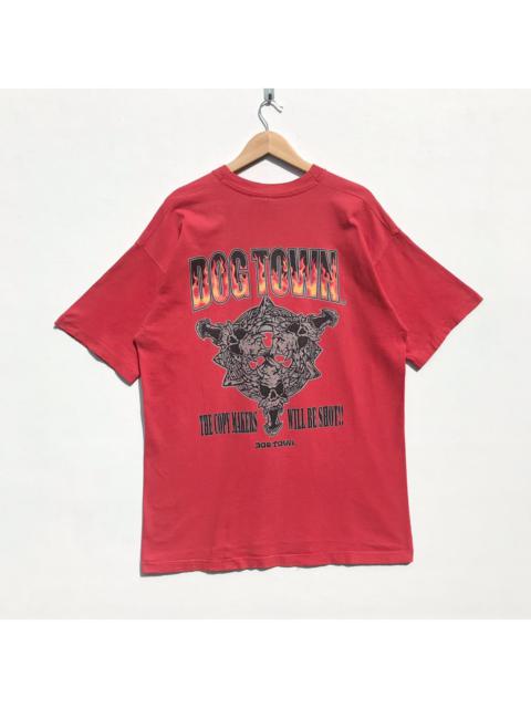 Other Designers Vintage 90s Dog Town Flame Shirt Dog Town Skatebording