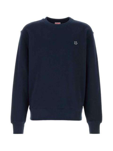 KENZO Kenzo Men Navy Blue Cotton Sweatshirt