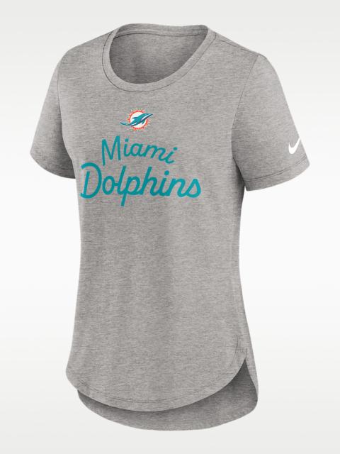 Nike Miami Dolphins Script Women's Nike NFL T-Shirt