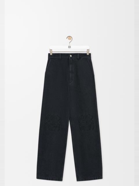 Loewe Anagram baggy jeans in denim