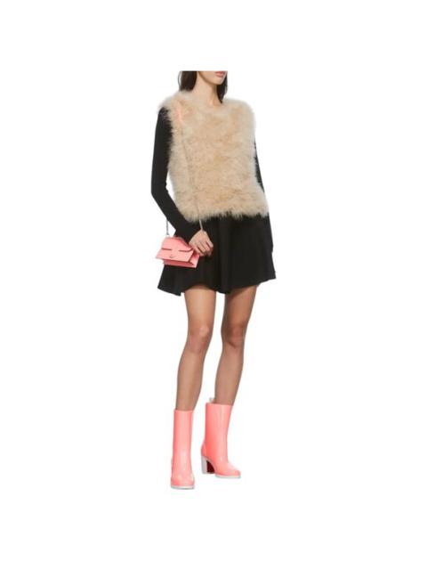 Christian Louboutin Loubirain Boots - PVC and Rubber - Pink 34 4US $700