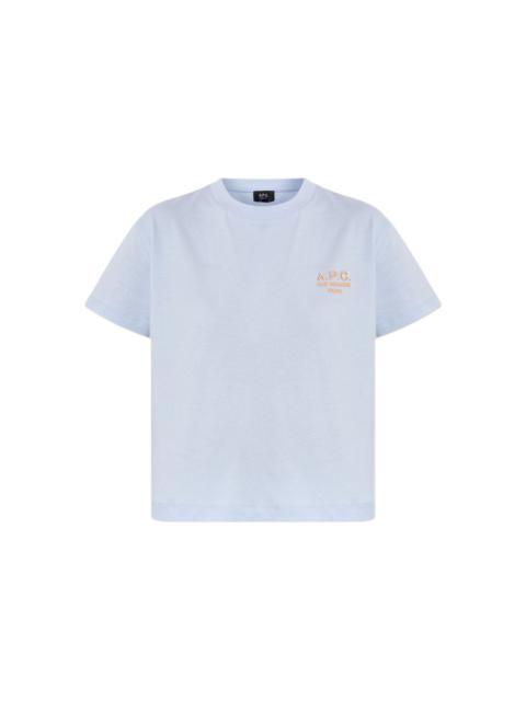 logo-embroidered T-shirt