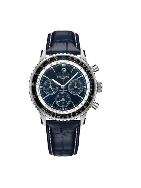 BREITLING Breitling Navitimer Perpetual Chronograph Automatic Chronometer Moon Phase Blue Dial Men's Watch LB1