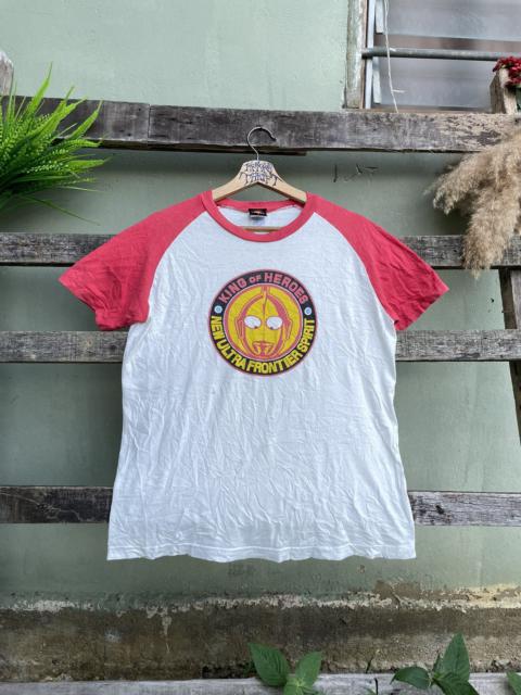 Other Designers Vintage King Of Heroes Japan Wrestling Raglan Tee
