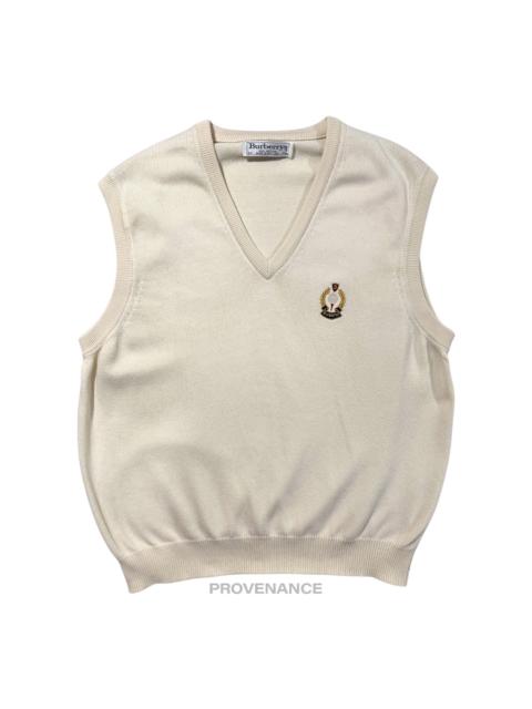 Burberry Burberry Golf Sweater Vest - Cream 42 XL