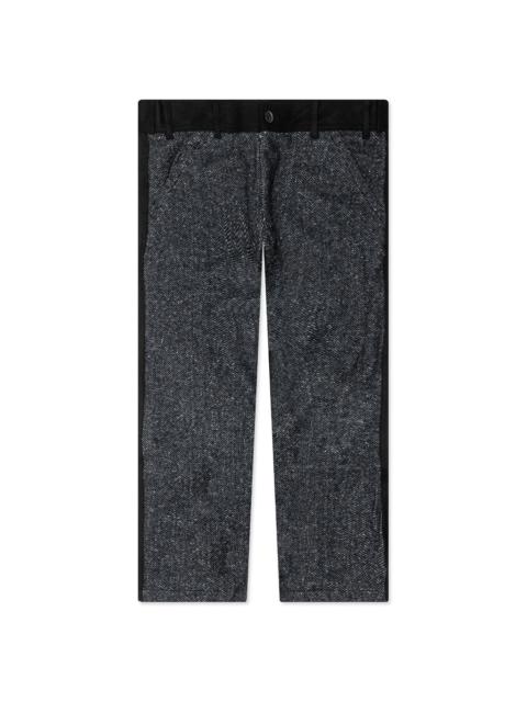 Comme des Garçons SHIRT COMME DES GARCONS SHIRT WOVEN PANTS - BLACK/NAVY