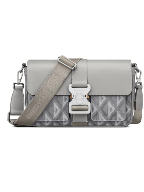 Dior Dior Hit The Road Shoulder Bag Diamond CD Grey