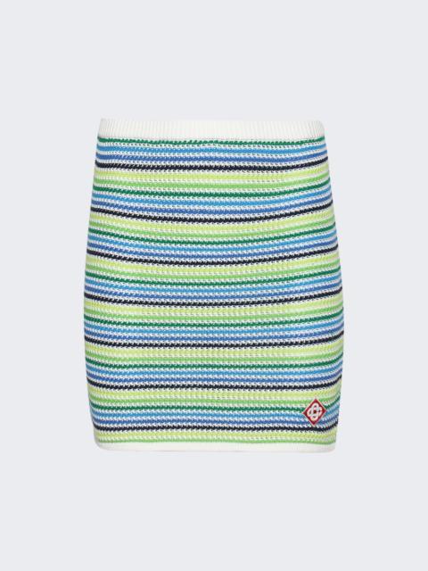 CASABLANCA Stripe Skirt Stripe