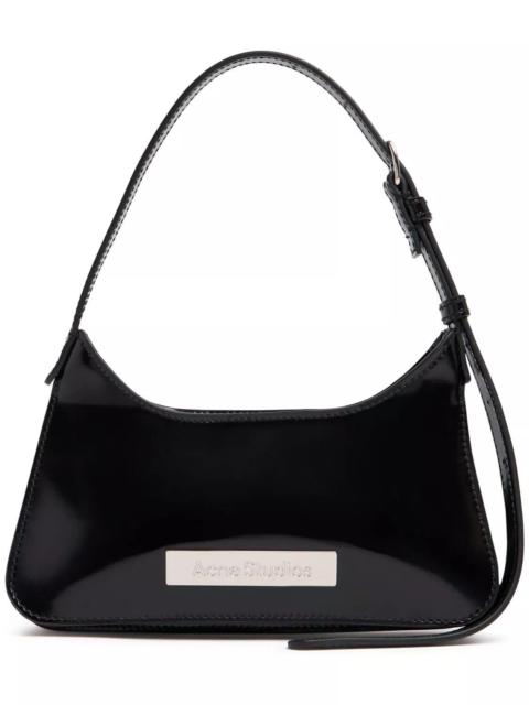 Acne Studios ACNE STUDIOS Platt Micro Black Leather Shoulder Bag New