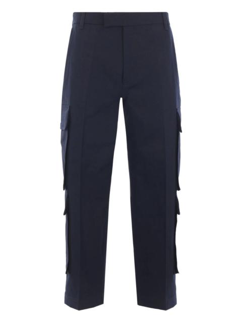 Thom Browne Washed Cotton Utility Chino Cargo Trouser Men