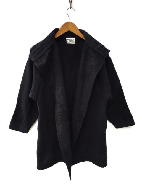 Other Designers Italian Designers - Vintage Italian Designers Norma Kamali Black Overcoat Jacket