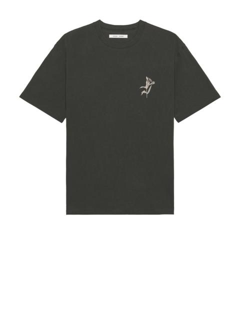 Tシャツ・カットソー CELINE | DASH  LOOSE T-SHIRT IN JERSEY COTTON CELINE dash snow loose t-shirt in jersey cotton | REVERSIBLE