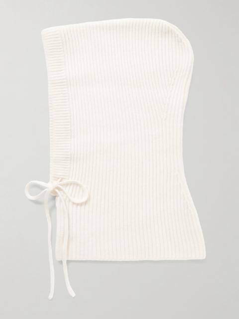 arch4 Klosters Ribbed Cashmere Balaclava