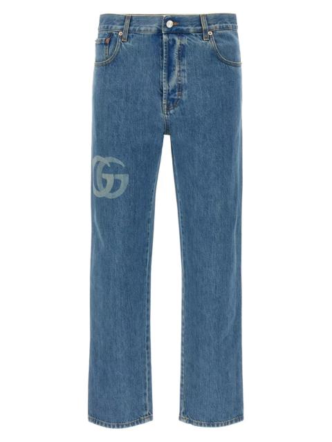 Gucci Men Double G Jeans