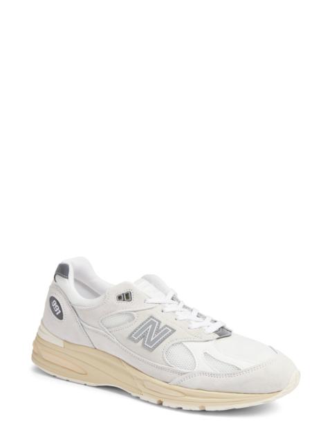 New Balance New Balance Gender Inclusive Made in UK 991 v2 Sneaker in Wind Chime/White at Nordstrom