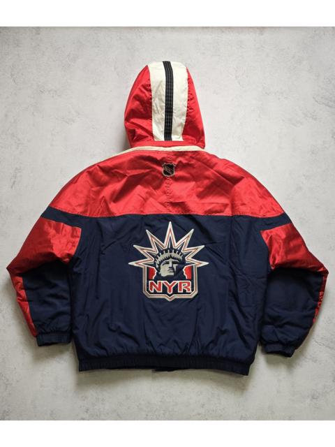 Other Designers Starter - VTG New York Rangers Liberty 90s Puffer NHL Hockey Jacket