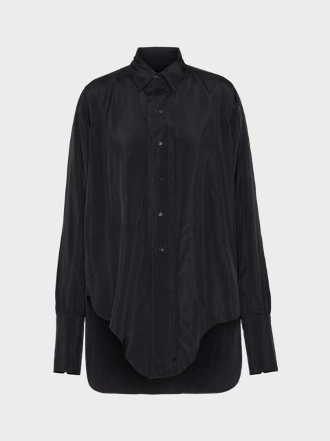 Maison Margiela Dropped hem shirt