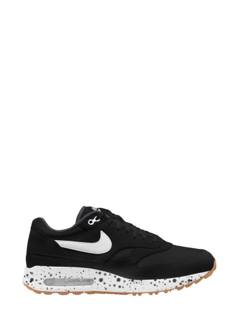 Nike Air Max 1 '86 OG G Waterproof Spikeless Golf Shoe in Black/White/Anthracite at Nordstrom
