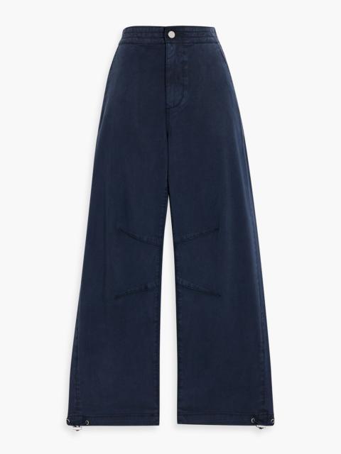 Other Designers Reid cropped Lyocell-blend twill tapered pants