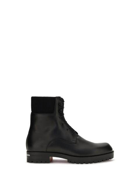 Christian Louboutin Christian Louboutin Trapman TCT 2 Leather Ankle Boots Black