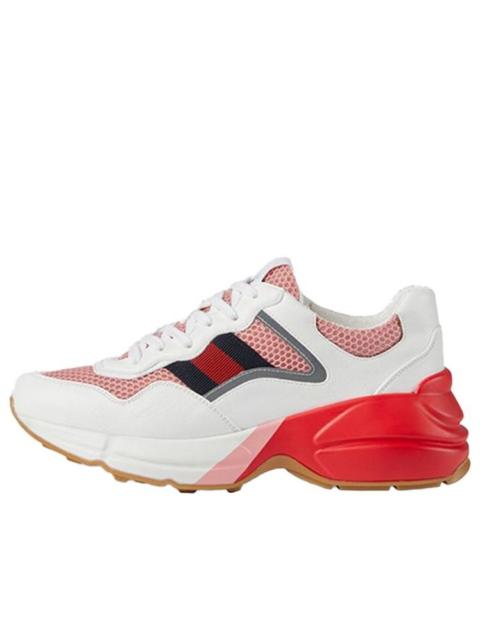 GUCCI (WMNS) Gucci Rhyton 'White Pink Reflective' 645771-2H060-9149