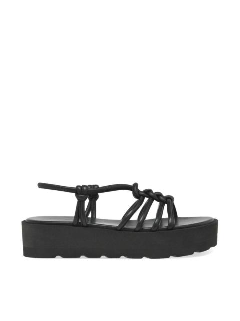 Gianvito Rossi Hebe leather sandals