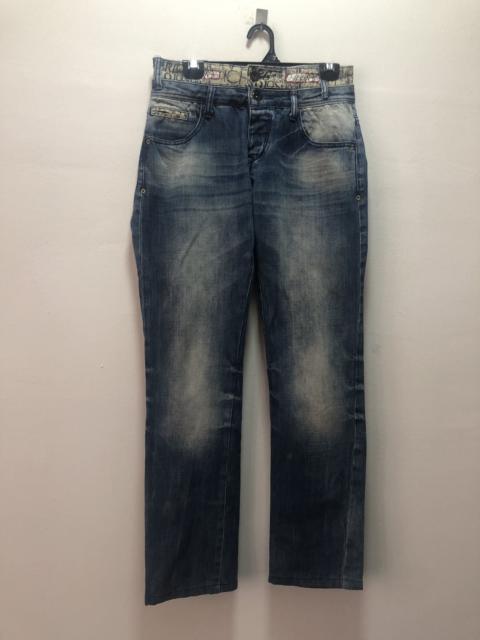 Other Designers DESIGUAL Denim Pants Reconstruction Regular Fit The Happy