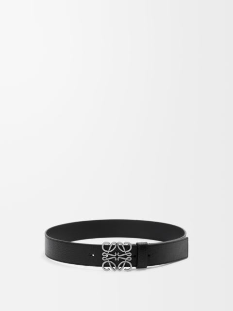Loewe Chunky Anagram belt in supple grained calfskin