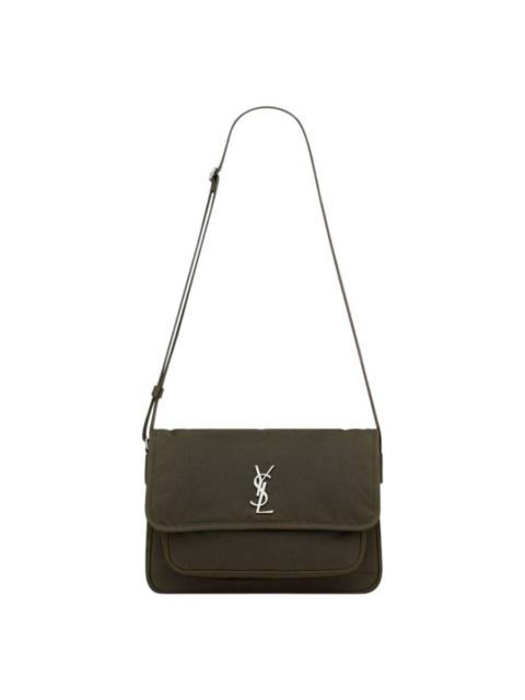 SAINT LAURENT Saint Laurent Niki Canvas Messenger Bag