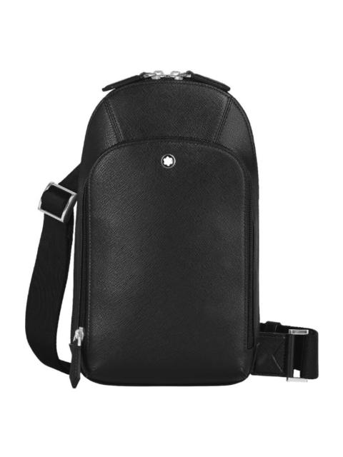Montblanc Montblanc Black Sartorial Leather Sling Bag