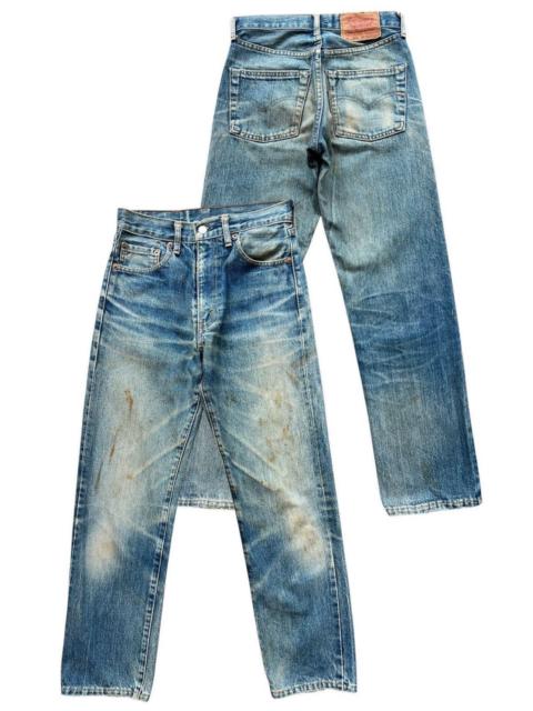 Levi's Vintage 90s Levi’s Selvedge Distressed Denim Jeans 26x27 .5