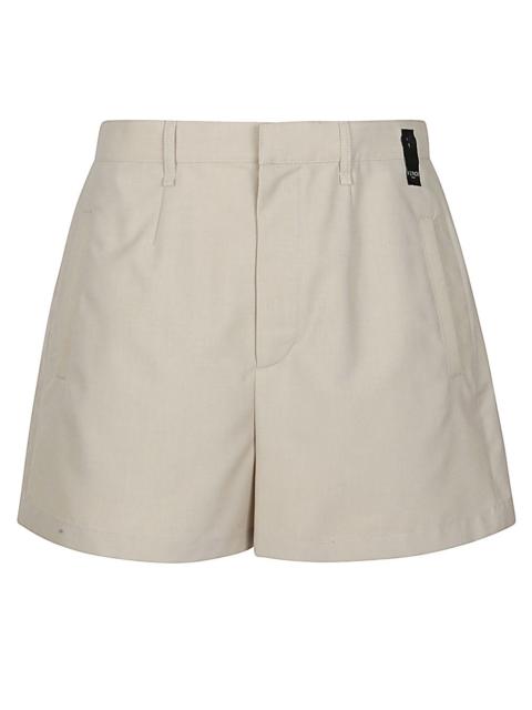 Bermuda shorts with logo