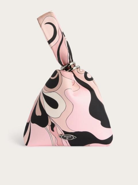 PUCCI ORCHIDEE PRINT EMILIO SILK BAG