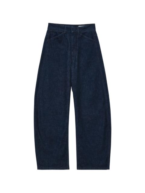 Lemaire Cotton high-waisted trousers