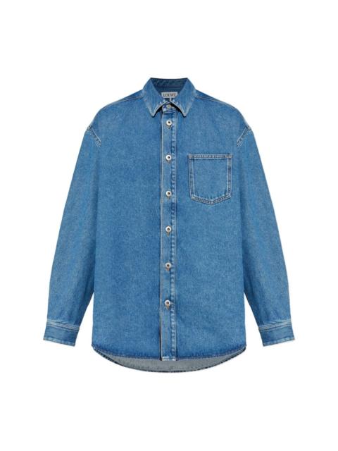 Loewe Anagram denim shirt
