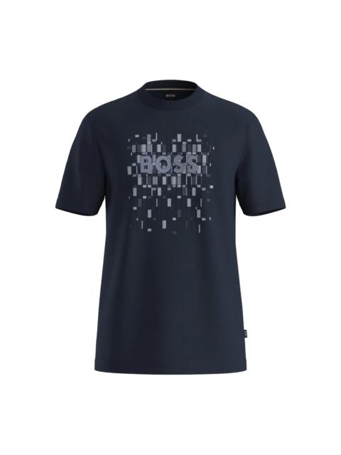 BOSS Boss Blue T-Shirts & Vests - T-Shirts Men