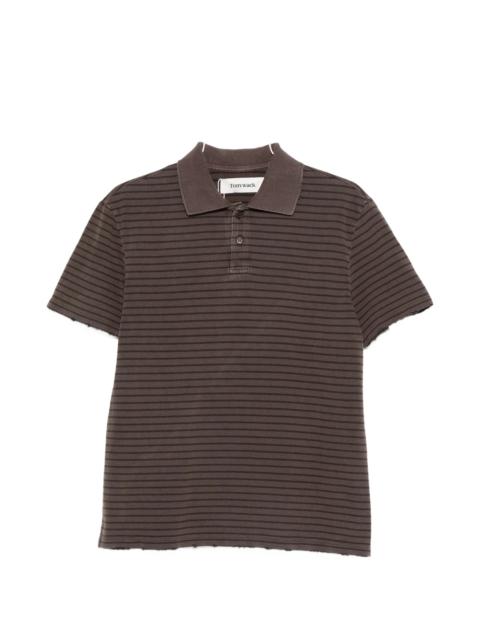 Tonywack Tonywack Striped Polo Shirt
