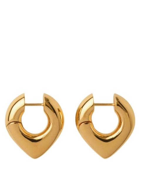 Burberry Burberry Gold Plated Thorn Hoop Earrings