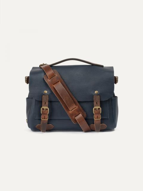 Bleu de Chauffe ÉCLAIR S POSTMAN BAG  -  NAVY BLUE