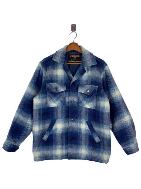 Other Designers Vintage Mcgregor Shadow Tartan Wool Button Jacket