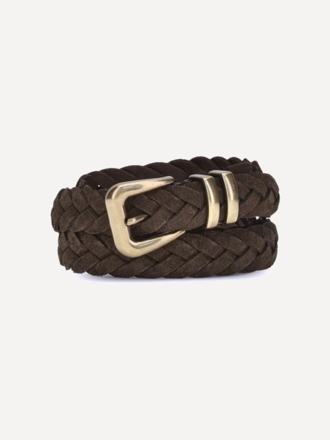 Brunello Cucinelli Leather woven Belt