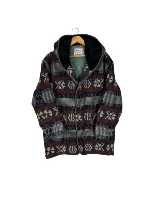 45rpm - ❄️MACEYE NATIVE HOODIE BUTTON JACKET