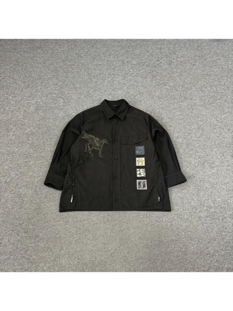 Hermès Hermès Men's 'Icones au Carre' Overshirt