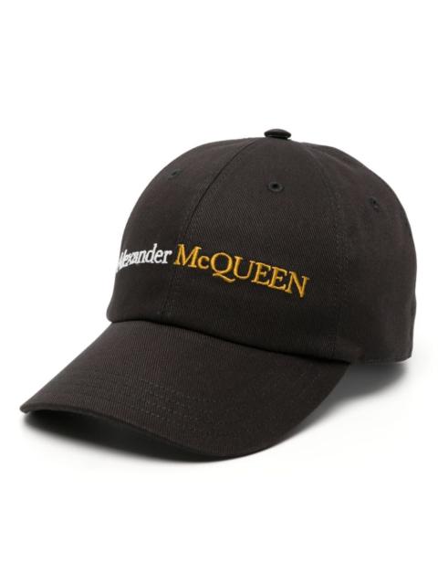 Alexander McQueen Alexander Mcqueen Men Logo Baseball Cap