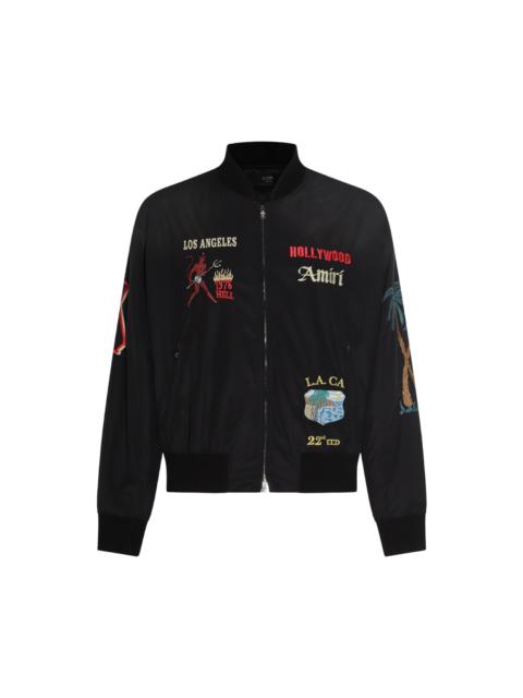 Supreme Supreme Big Logo Chenille Varsity Jacket Black - SUP-SS24