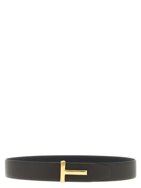 TOM FORD Hammered Reversible Belt Belts Multicolor