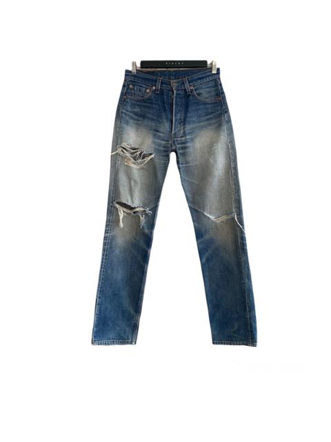 Levi's Vintage Levis 501 Thrashed Jeans