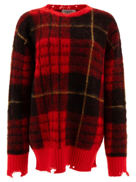 Alexander McQueen Alexander Mcqueen "tartan Distressed" Sweater